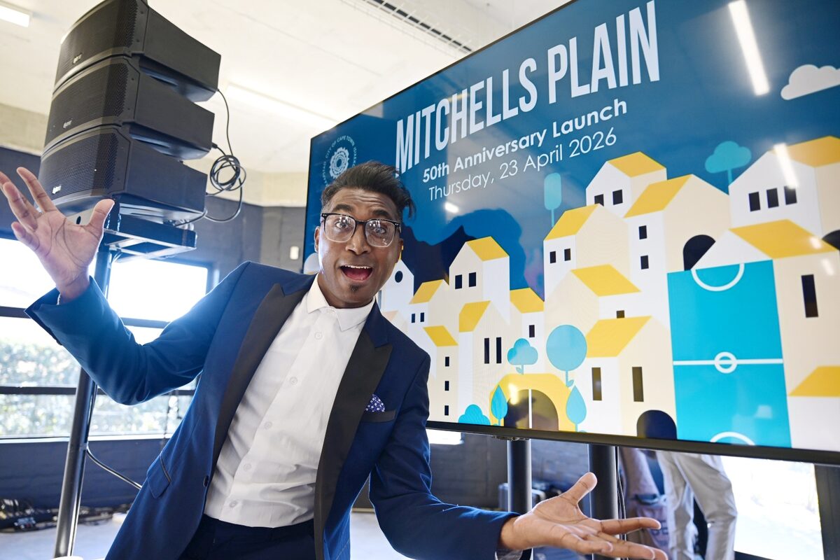 Emo Adams, musician and entertainer from Mitchells Plain.