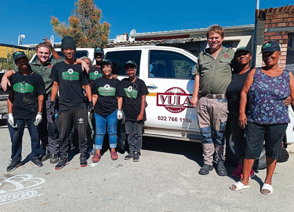 VULA Environmental Services donated 200 plants to the Earth Day tree planting day. Photo: Danielle Cronje