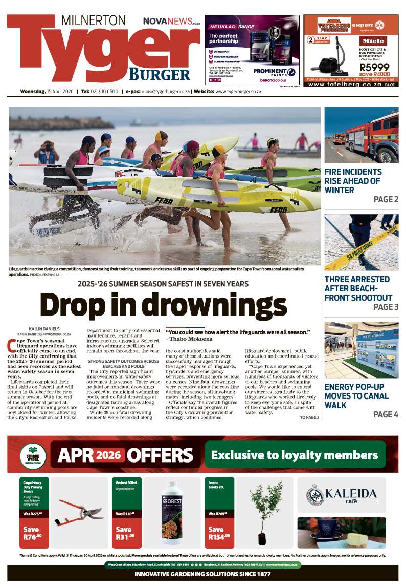 TygerBurger | Milnerton | E-edition | 15 April 2026