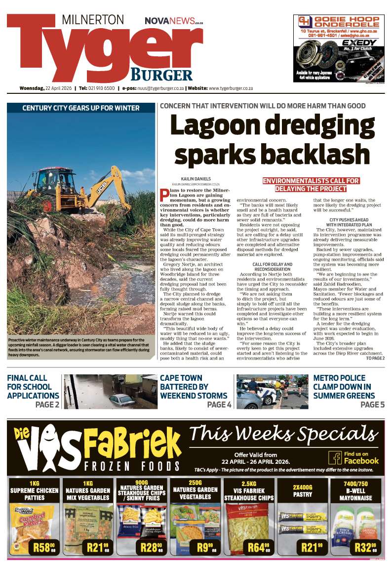 TygerBurger | Milnerton | E-edition | 22 April 2026