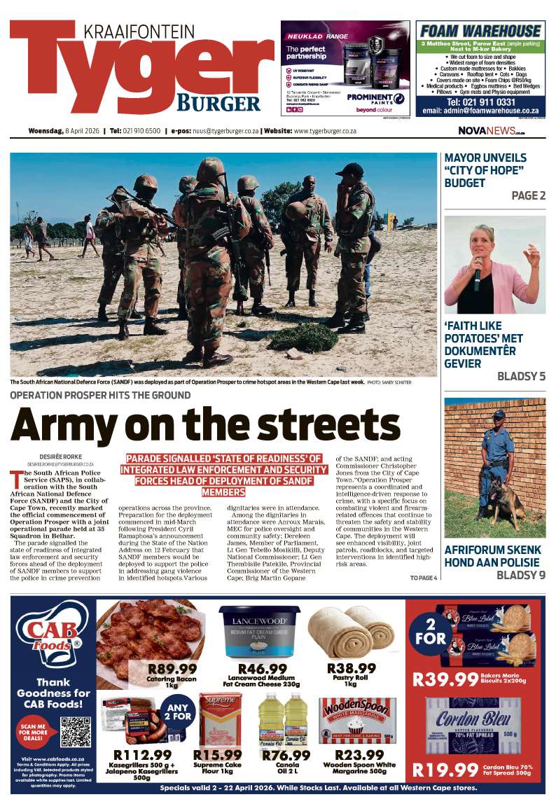 TygerBurger | Kraaifontein | E-edition | 08 April 2026