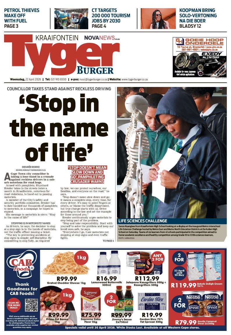 TygerBurger | Kraaifontein | E-edition | 22 April 2026