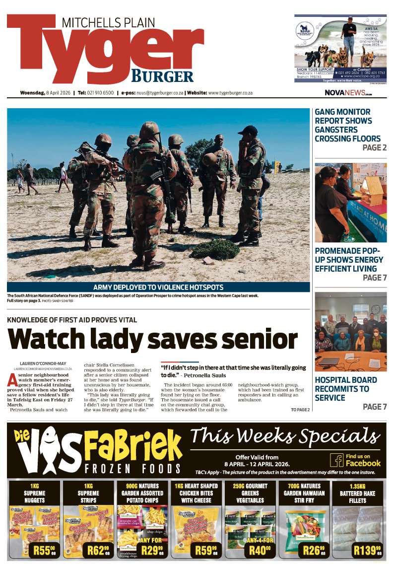 TygerBurger | Mitchells Plain | E-edition | 08 April 2026