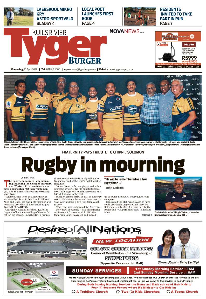 TygerBurger | Kuilsrivier | E-edition | 15 April 2026