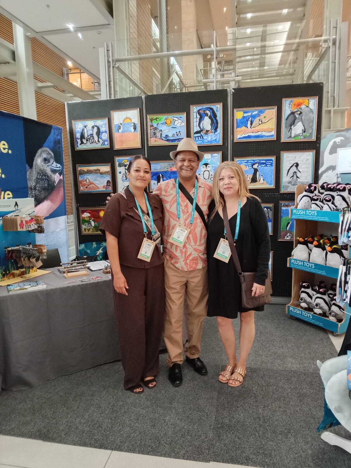 Roshana Naaidoo from Uthando with Mark and Carol Jeneker.