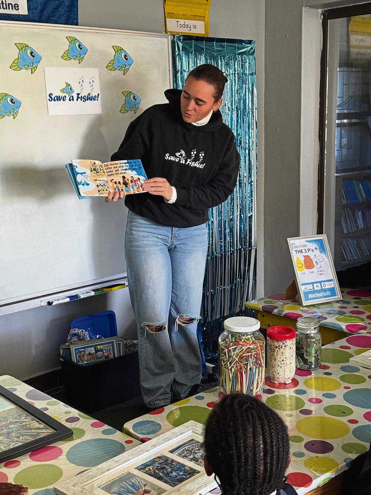 Zoë Prinsloo inspires young readers with The Fishie that Got Saved.