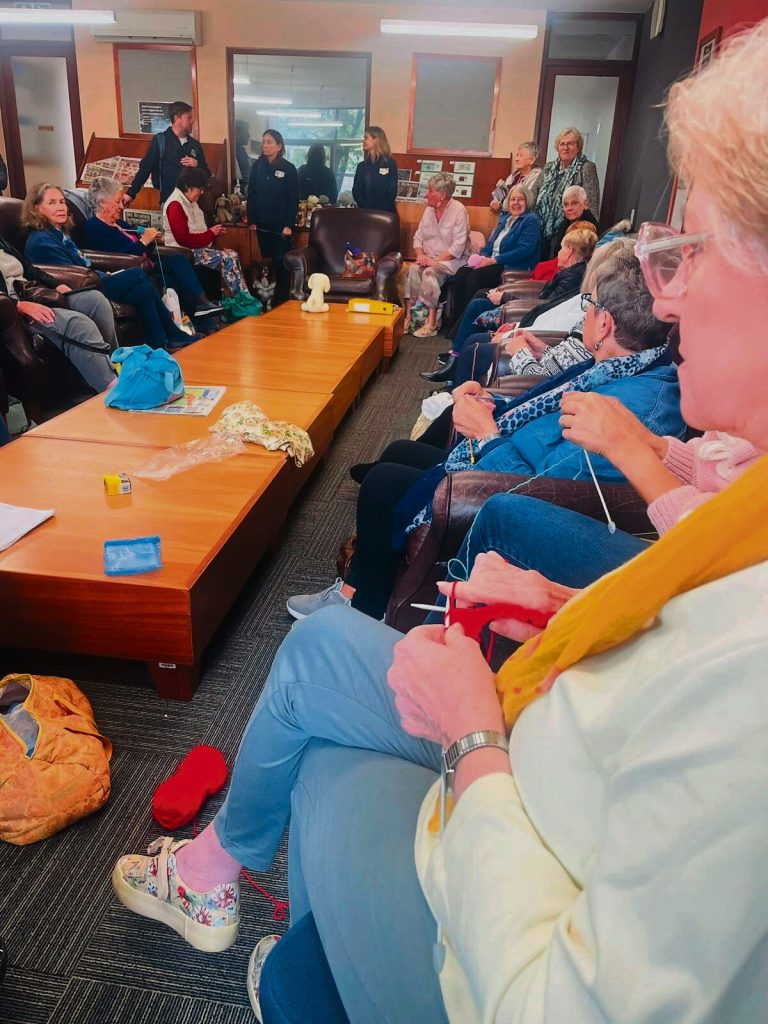 The Durbanville Knitting Ducks recently celebrated their third birthday.