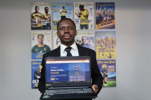 Student  finds digital solution to improve sports facility management