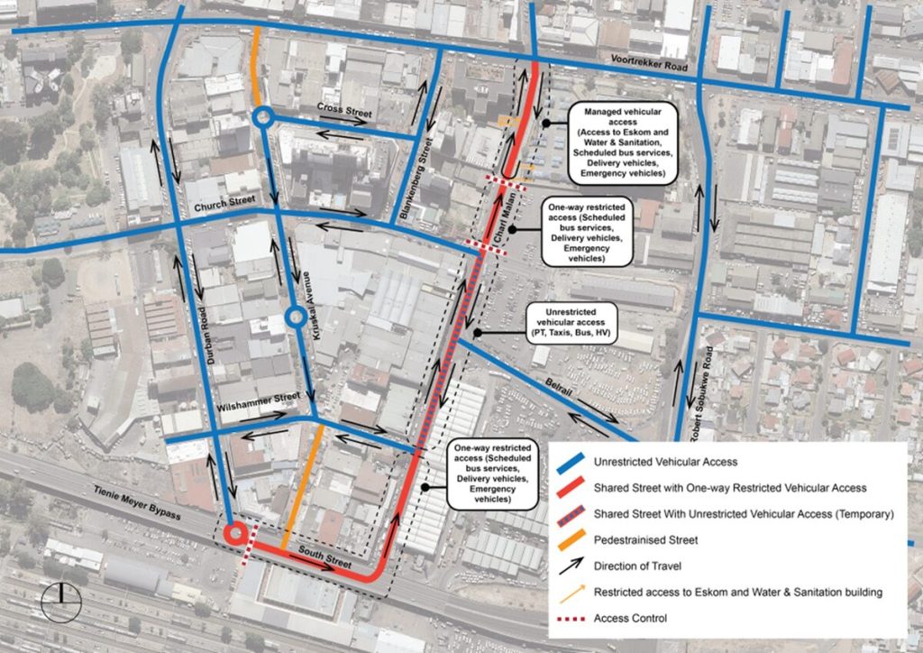 Charl Malan street map.