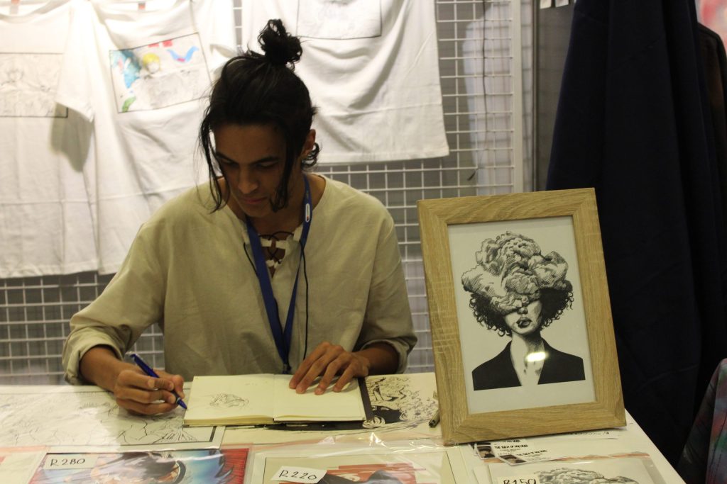 Logan Nathan of Kuils River was one of the City of Cape Town's featured emerging artists.