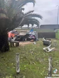Storm leaves 140 caravan park residents destitute — urgent donations deeded