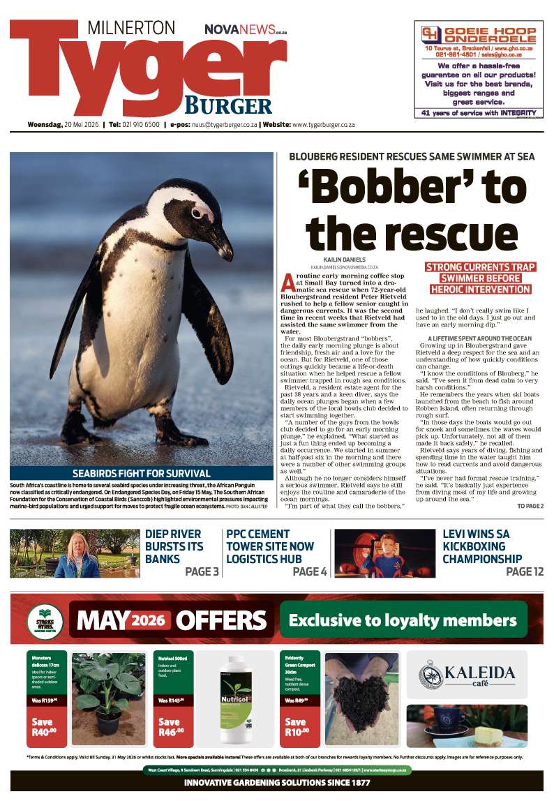TygerBurger | Milnerton | E-edition | 20 May 2026