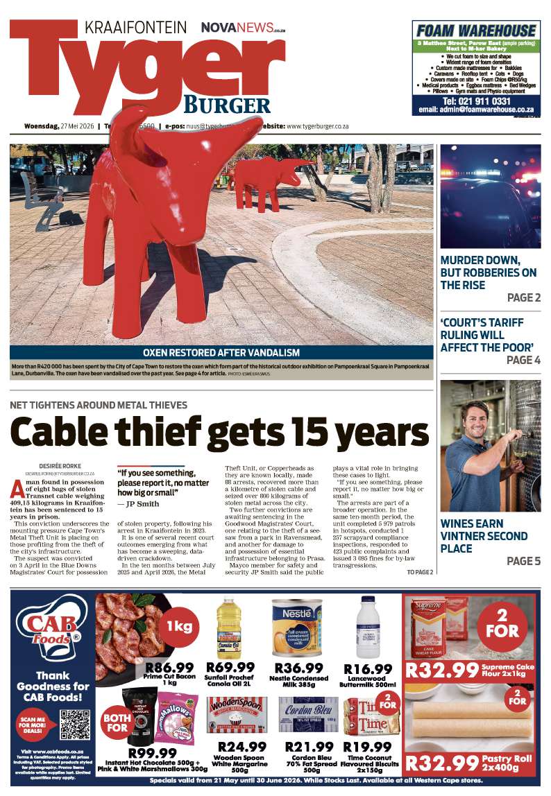 TygerBurger | Kraaifontein | E-edition | 27 May 2026