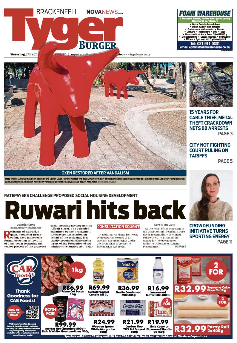 TygerBurger | Brackenfell | E-edition | 27 May 2026