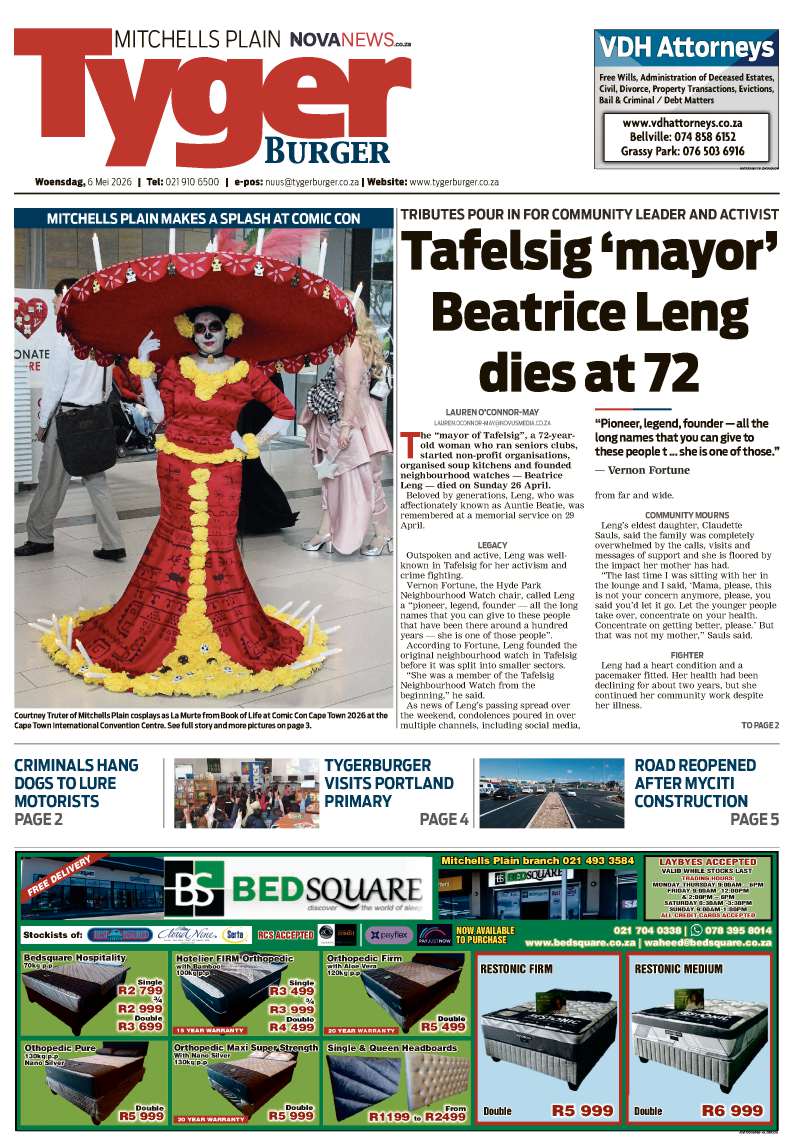 TygerBurger | Mitchells Plain | E-edition | 6 May 2026