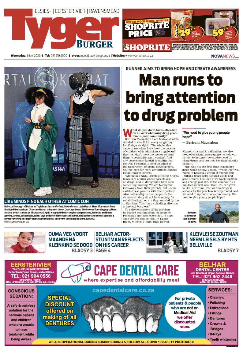TygerBurger | Elsies/Eersterivier/Ravensmead | E-edition | 6 May 2026
