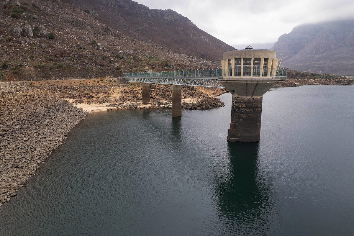 Wemmershoek Dam in March 2026.