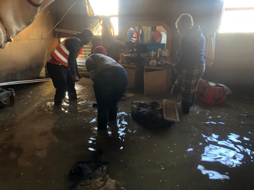 Heavy rains have inundated at least 26 informal areas across the metropole, leaving thousands of structures damaged and tens of thousands of people affected.