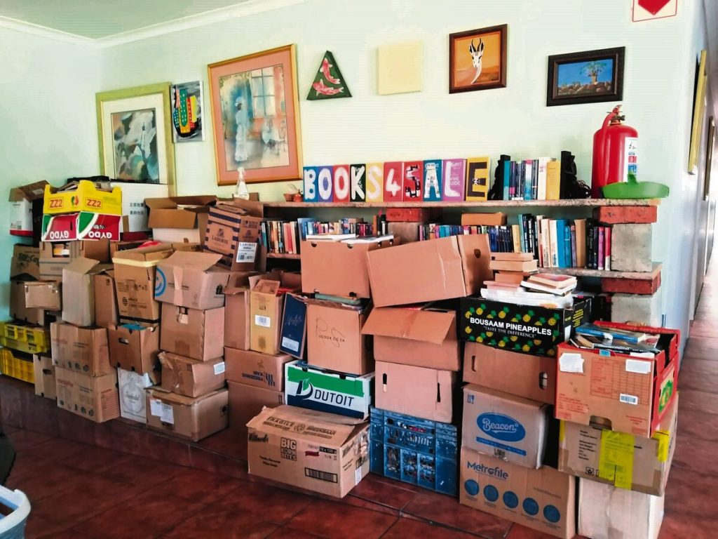 This is how the bookshop was operated before Ilze Swart took over the reigns.