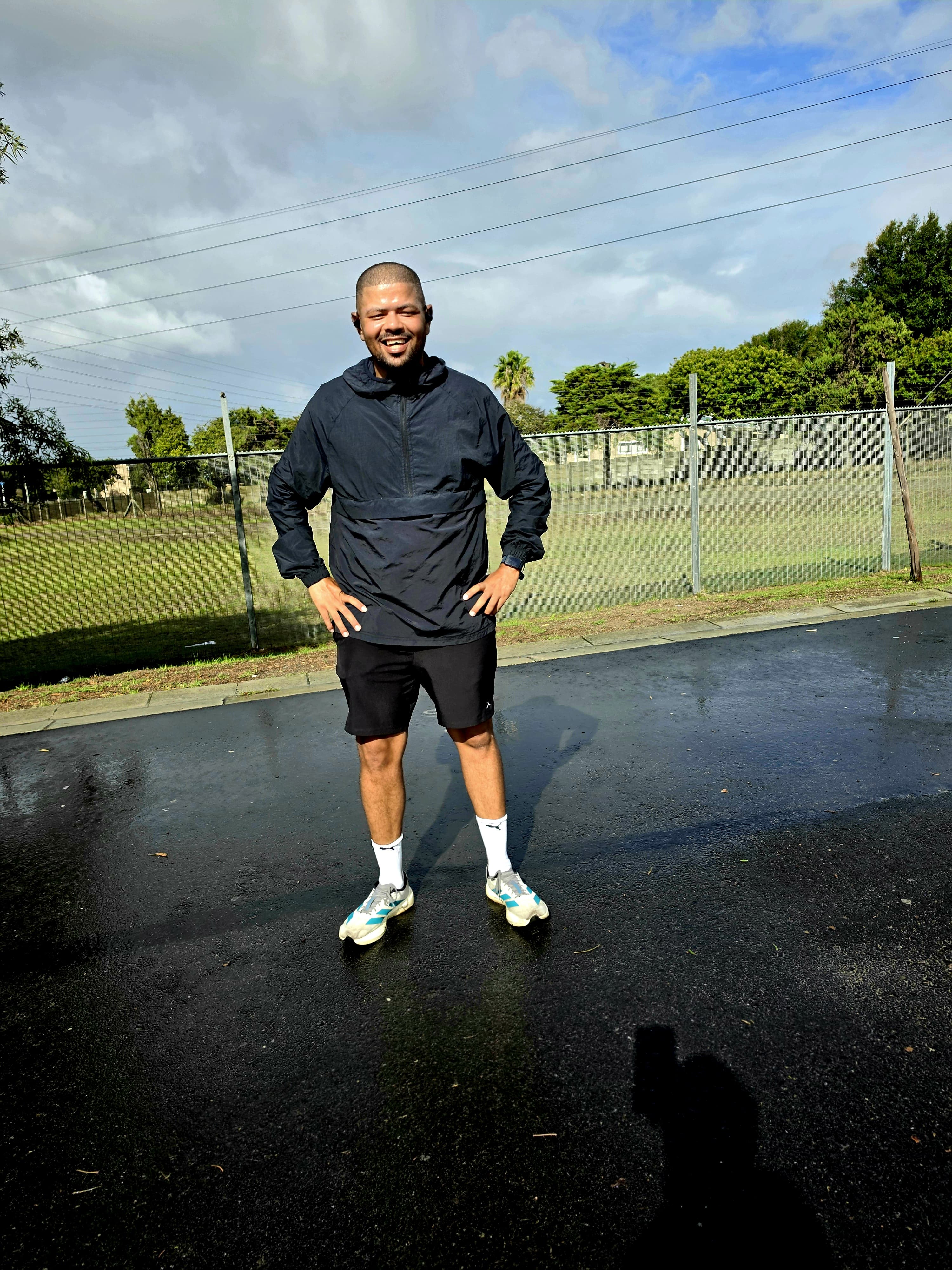 Bertram Macmahon ran 15km each day.