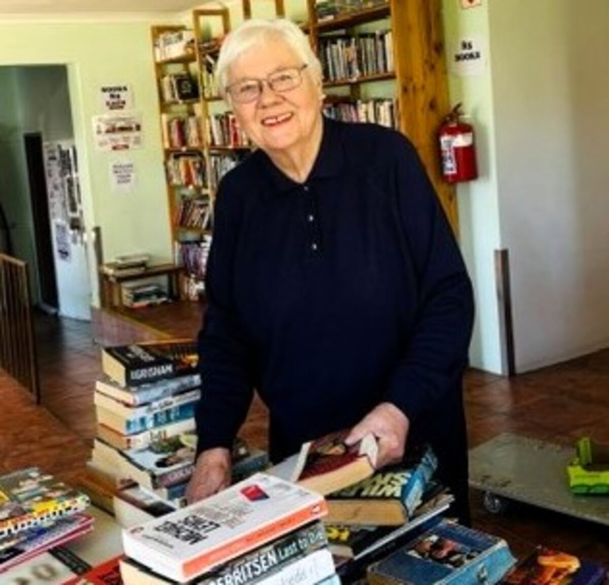 Ilze Swart, a retired librarian, turned the simple book project at Andries Olivier Durbanville Quadriplegic Centre into a thriving community-driven fundraiser.