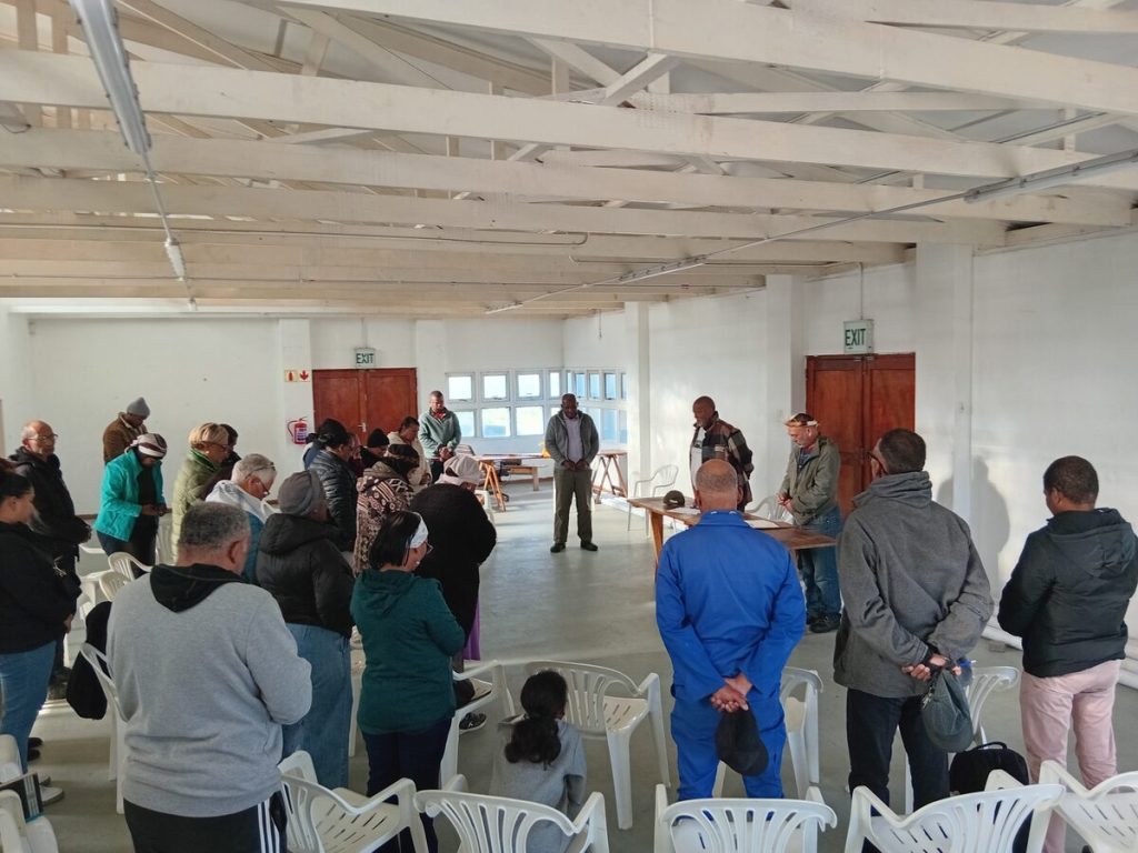 Urban farmers met to establish an Agrihub steering committee.