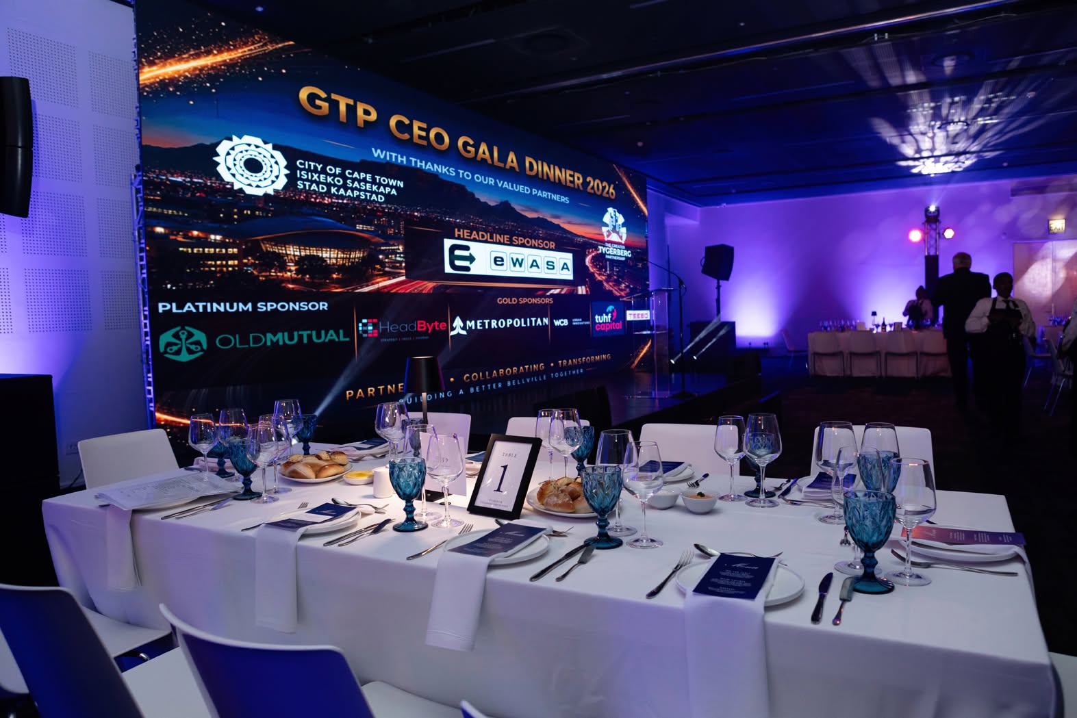 The GTP CEO Gala Dinner 2026, where The Northern Collective was officially announced to guests and partners gathered in Bellville.