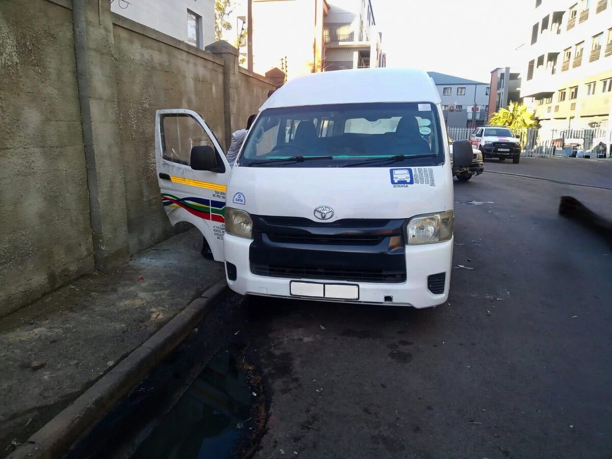 A stolen taxi was recovered during VRCID's operations in Bellville.