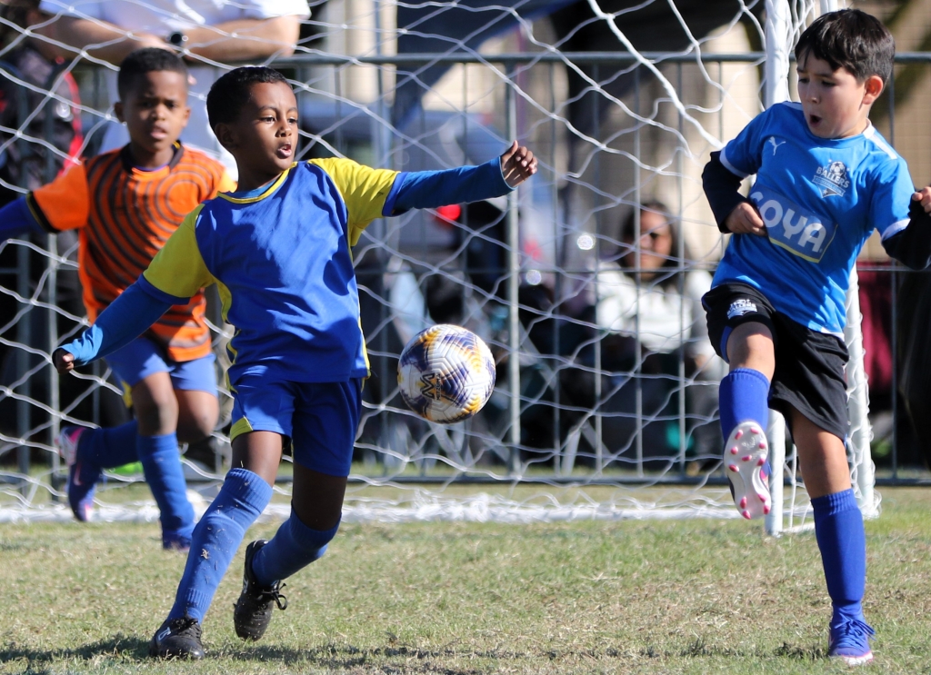 U-8: Ballers FC vs Newman’s FC.