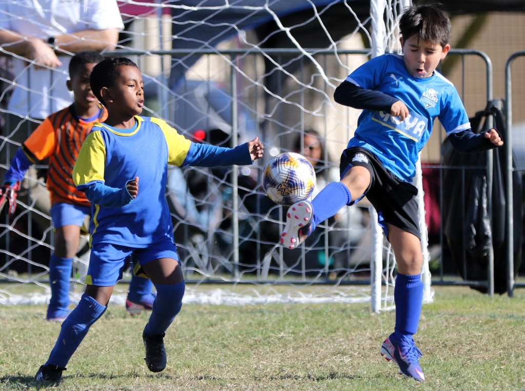 U-8: Ballers FC vs Newman’s FC.
