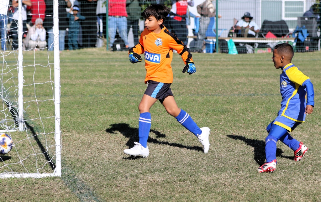 U-8: Ballers FC vs Newman’s FC.