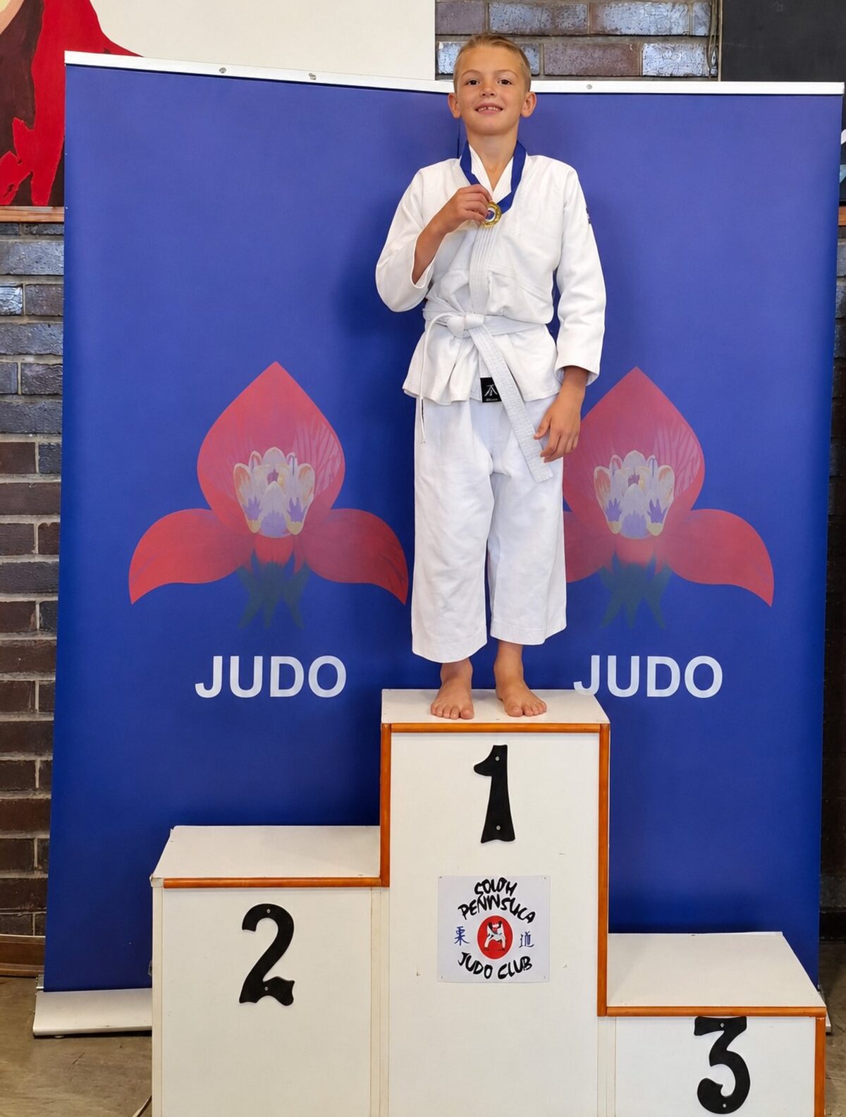 Conner Grobbelaar wen goue medaljes by die CWJA Ope- en Novice Judo-toernooi.