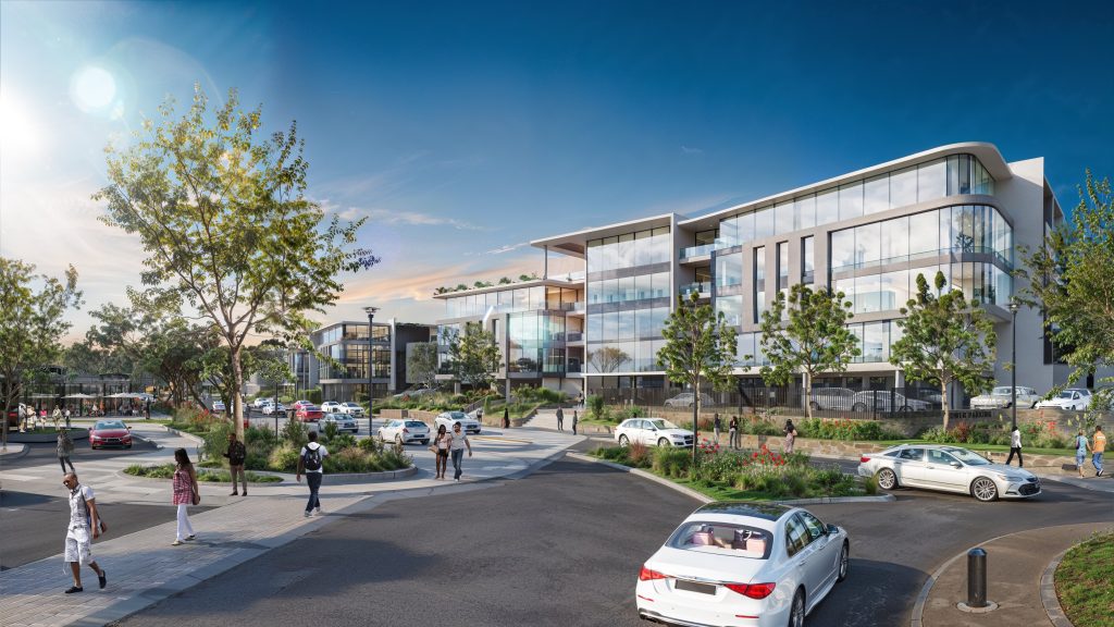 The R585 million commercial development is set for completion in mid to late 2027.