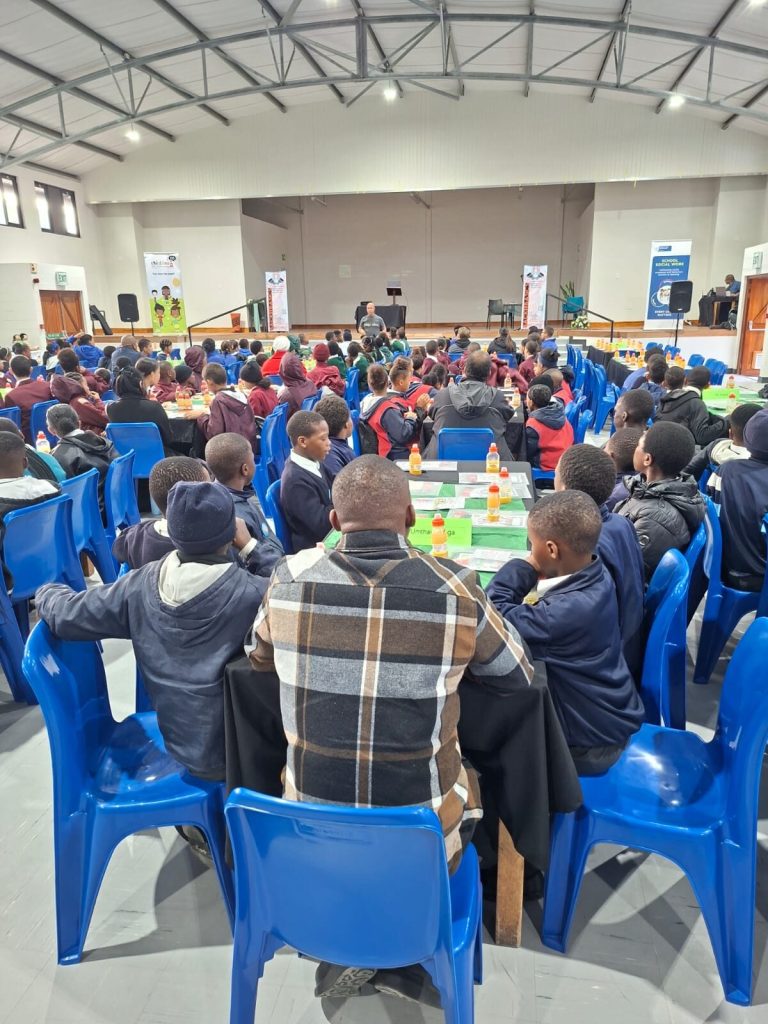 Learners at the event