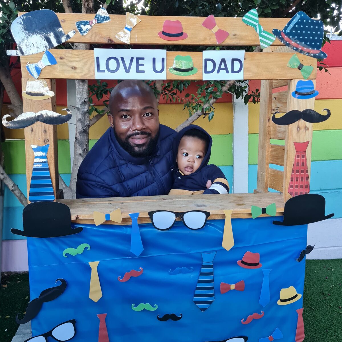 Kwakhanya and dad Siphamandla Mthembu