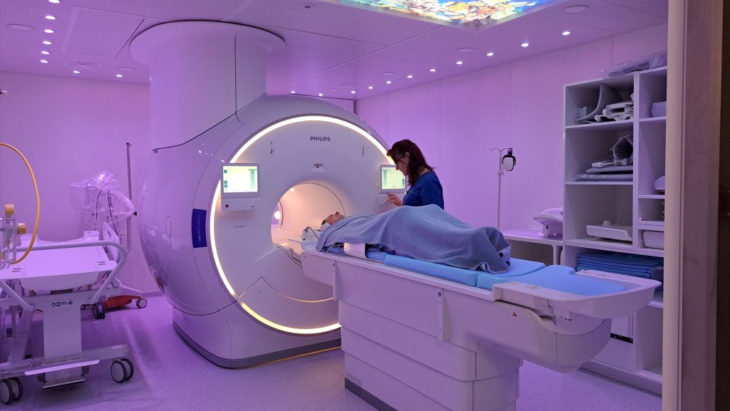 MRI ready for its first patient.