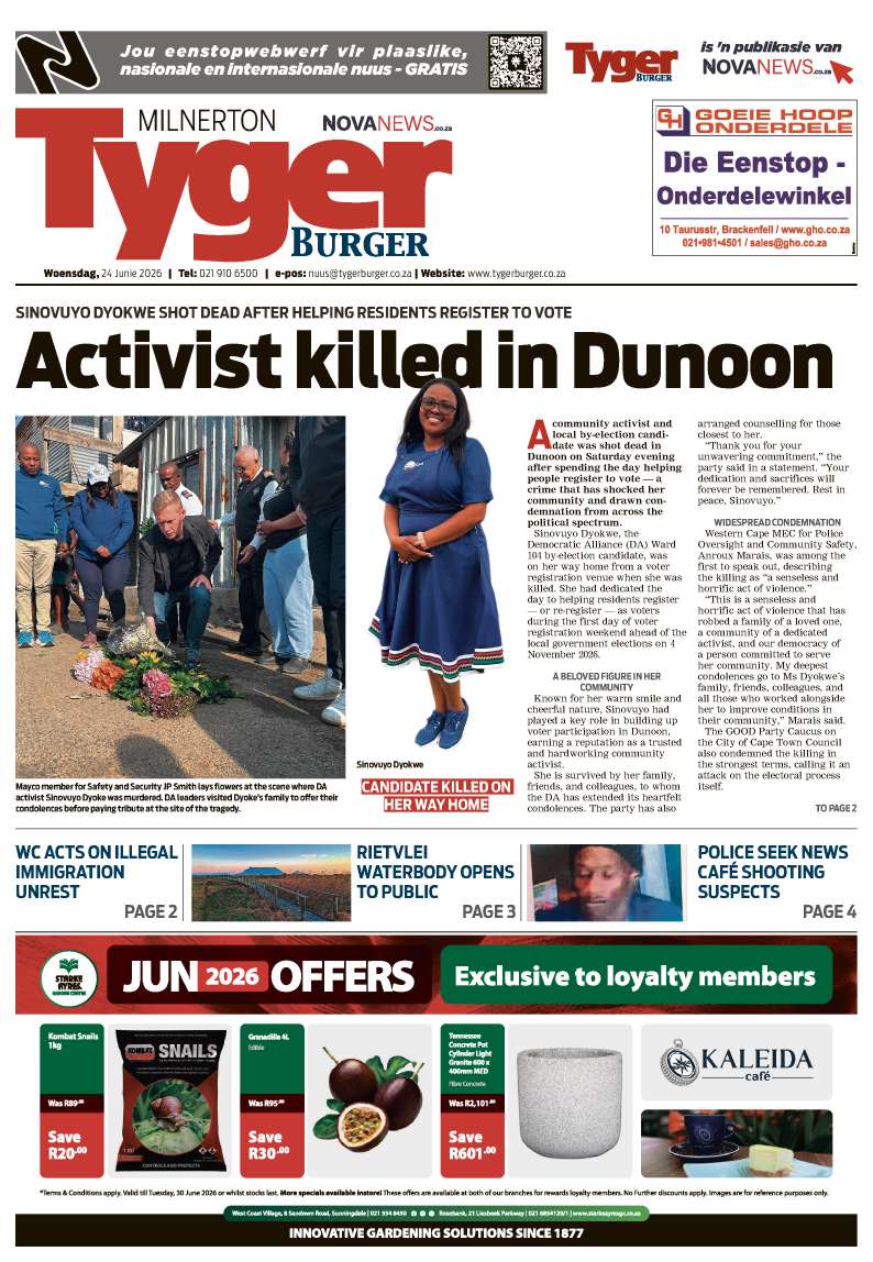 TygerBurger | Milnerton | E-edition | 24 June 2026