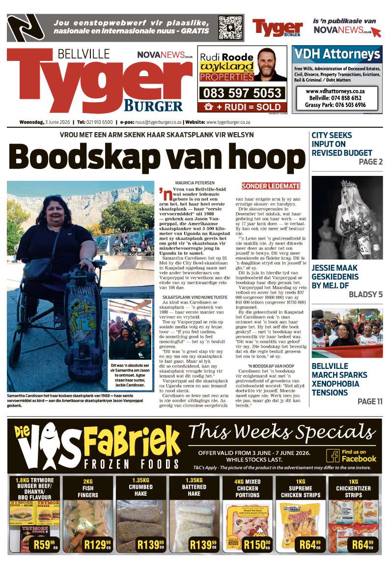 TygerBurger | Bellville | E-edition | 3 June 2026