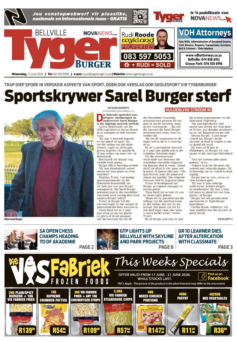 TygerBurger | Bellville | E-edition | 17 June 2026