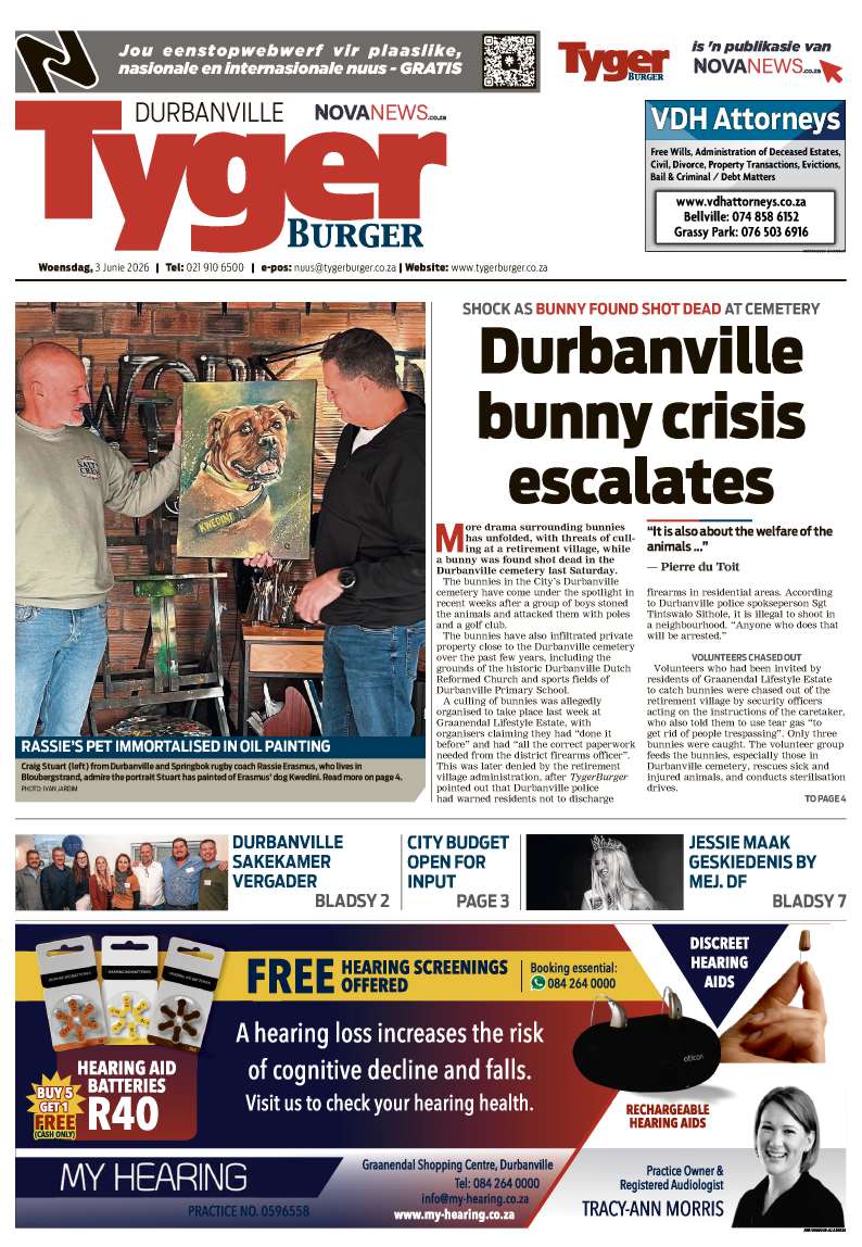 TygerBurger | Durbanville | E-edition | 2 June 2026