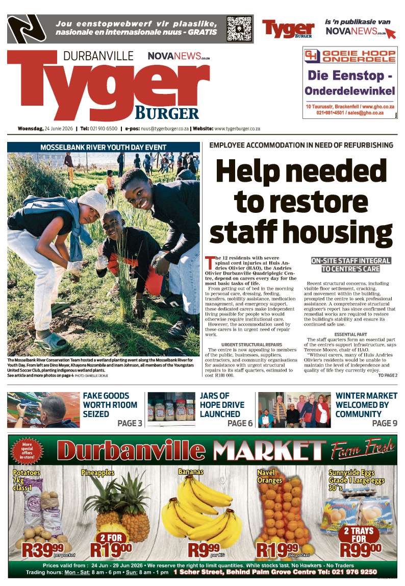 TygerBurger | Durbanville | E-edition | 24 June 2026
