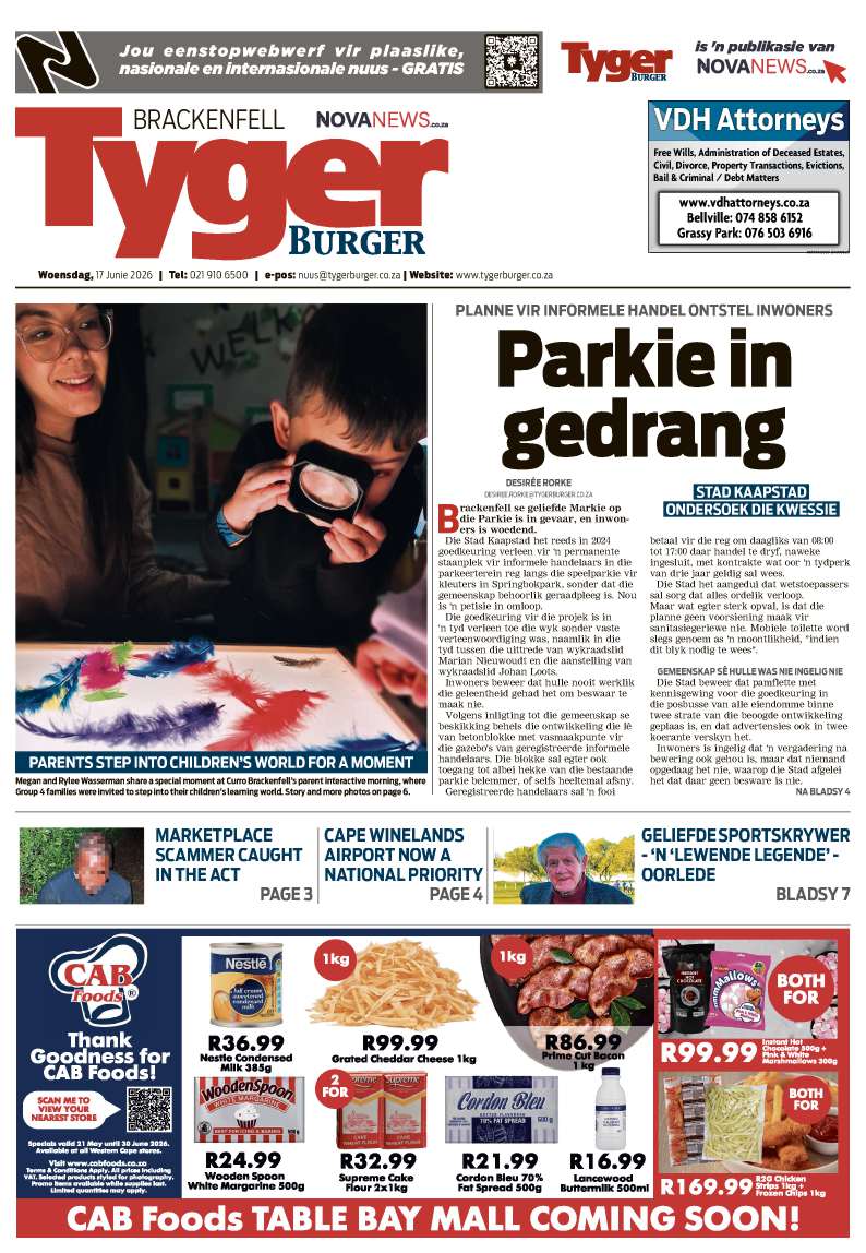 TygerBurger | Brackenfell | E-edition | 17 June 2026