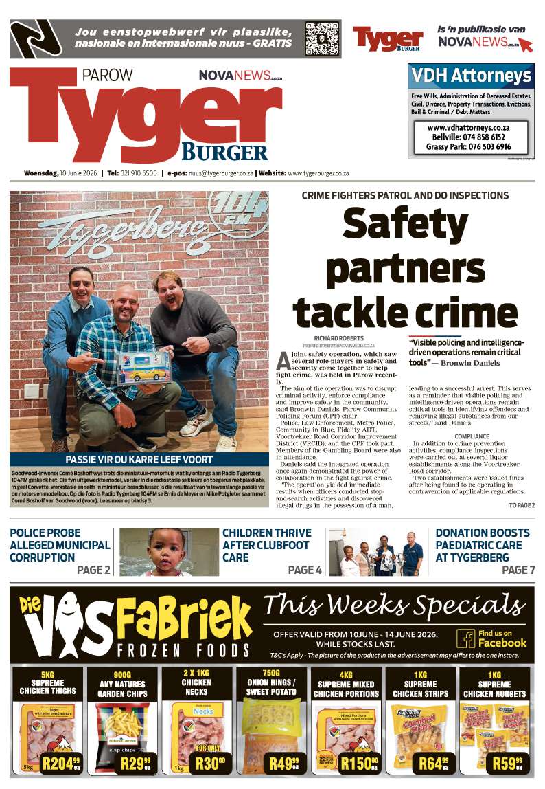 TygerBurger | Parow | E-edition | 10 June 2026