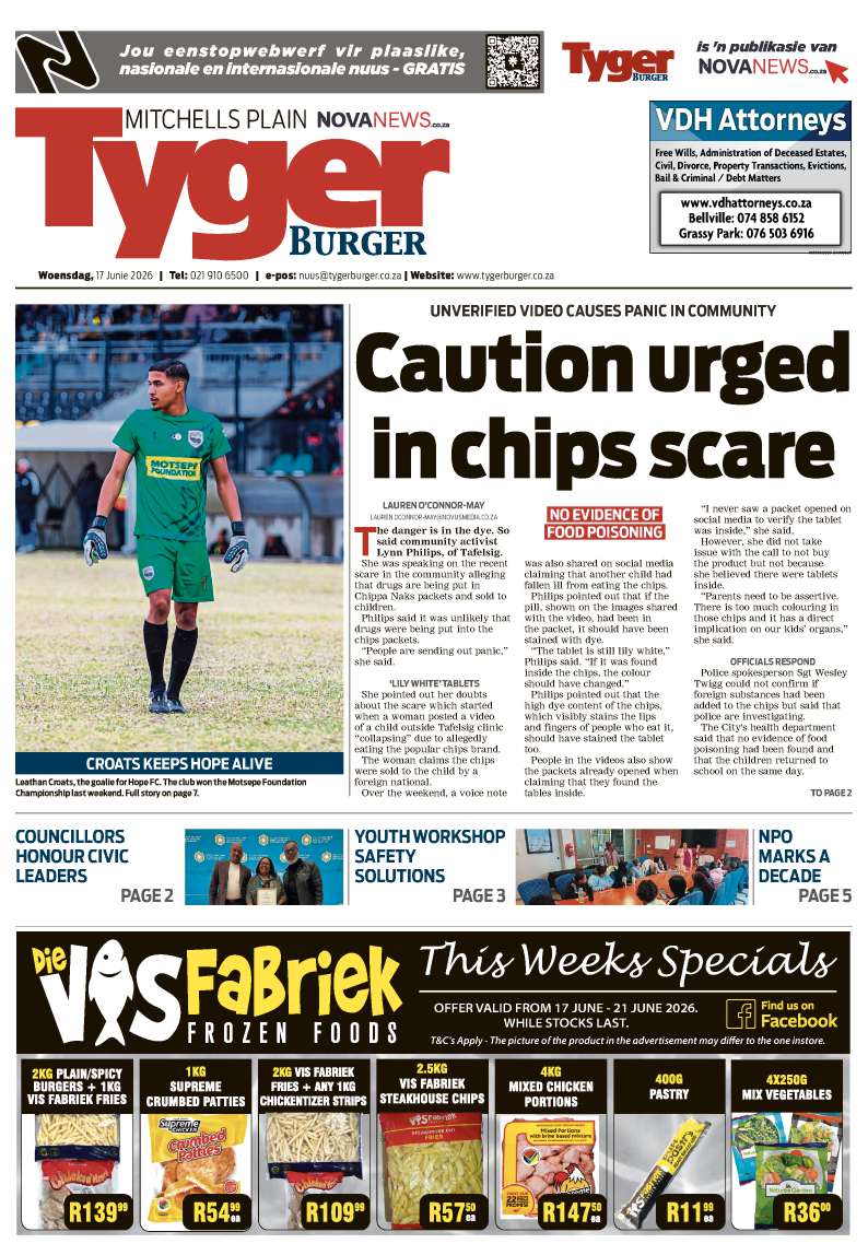 TygerBurger | Mitchells Plain | E-edition | 17 June 2026