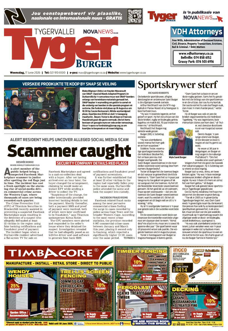 TygerBurger | Tygervallei | E-edition | 17 June 2026