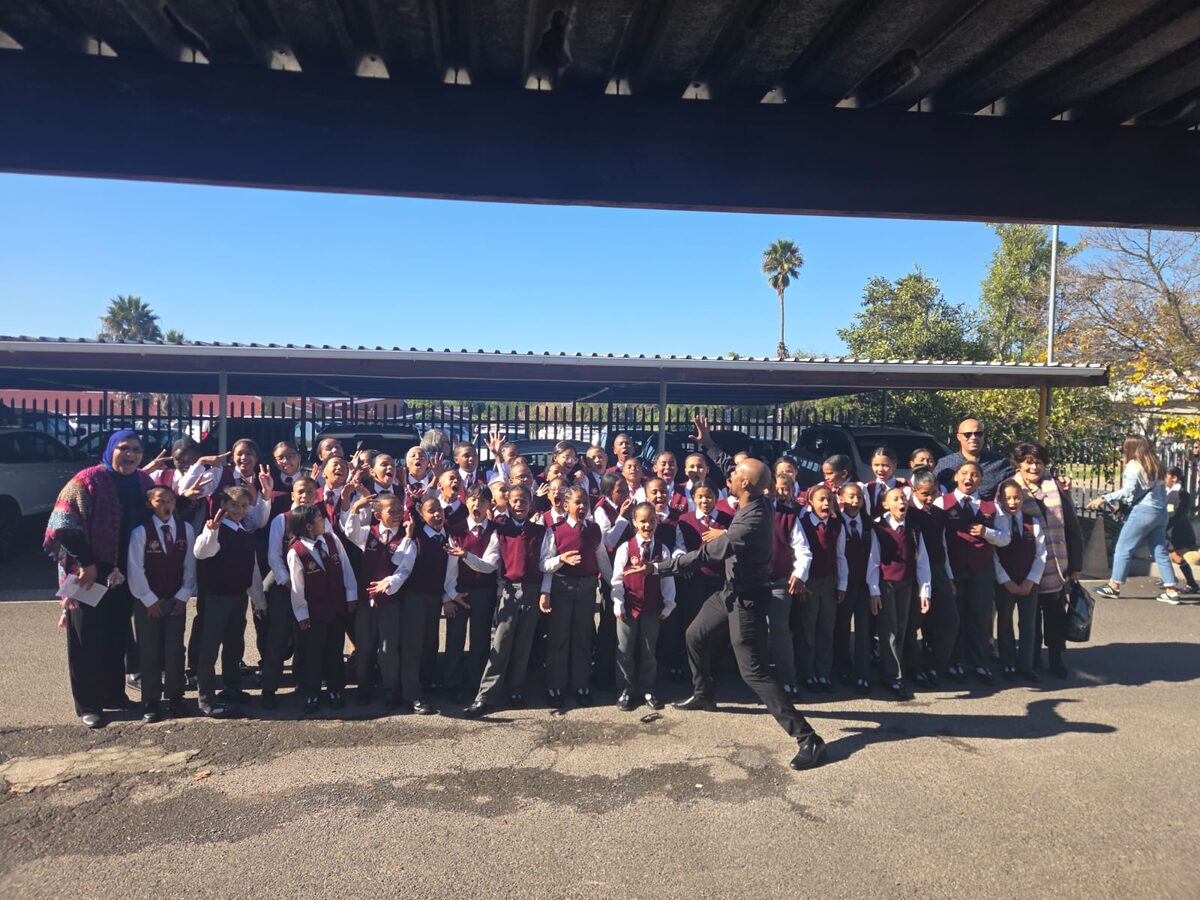 The Yellowwood Primary School Choir.