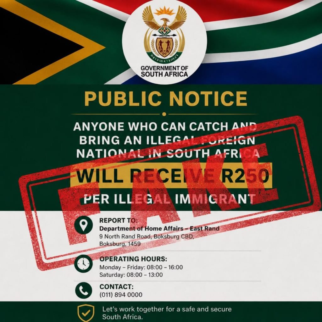 Government has warned that this notice circulating on social media is fake.