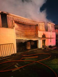 Bellville factory fire contained after overnight battle