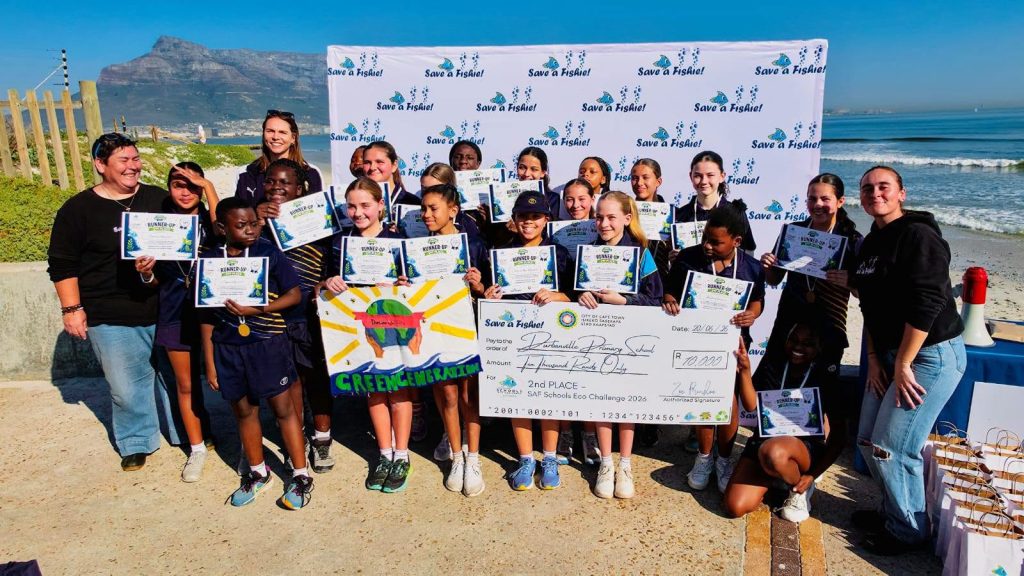 Durbanville Primary School secured second place in the Save a Fishie Schools Eco Challenge