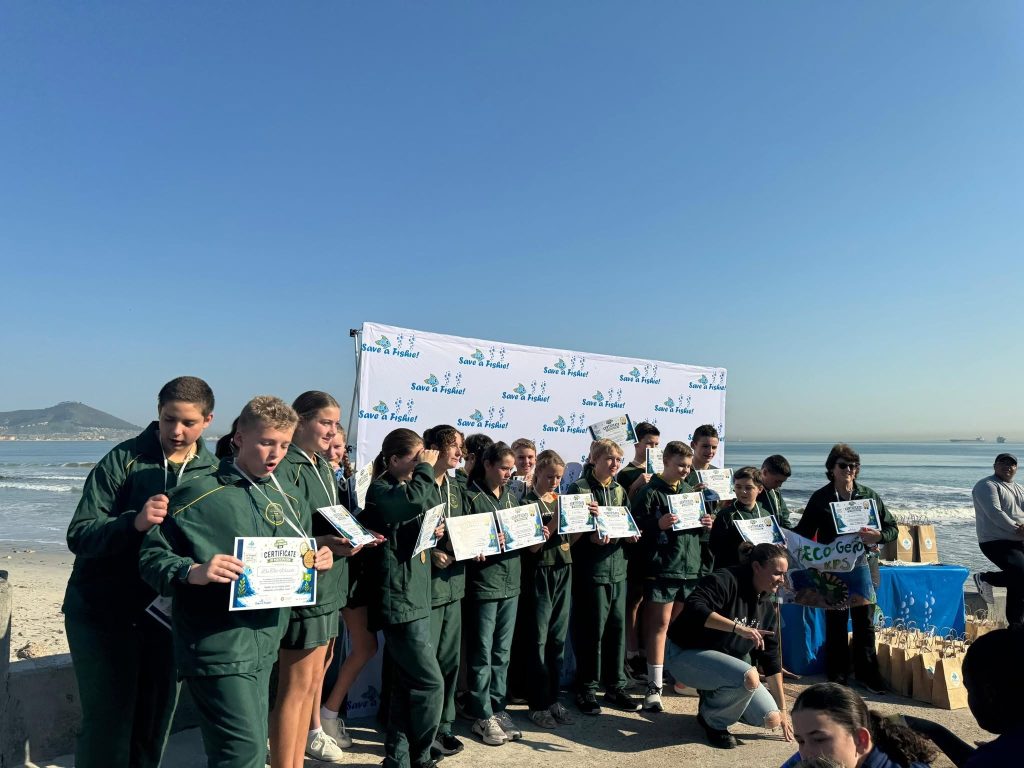 Kenridge Primary School placed fourth in the Save a Fishie Schools Eco Challenge